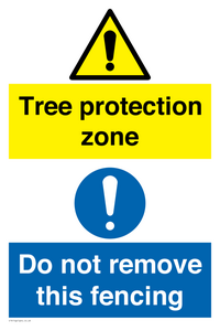 WV16677: Tree protection zone Do not remove this fencing