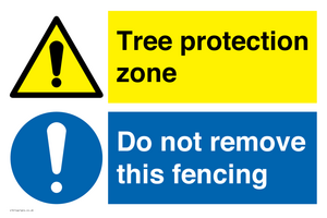 WV16677: Tree protection zone Do not remove this fencing