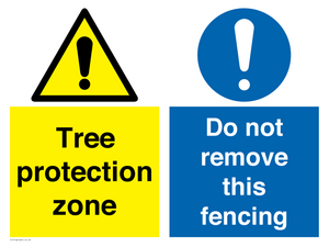 WV16677: Tree protection zone Do not remove this fencing
