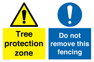 WV16677: Tree protection zone Do not remove this fencing