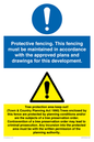 WV16724: Protective fencing / Tree Protection Area