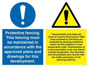 WV16724: Protective fencing / Tree Protection Area