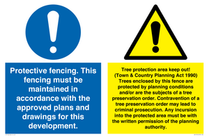 WV16724: Protective fencing / Tree Protection Area