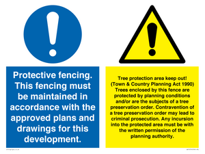 WV16724: Protective fencing / Tree Protection Area