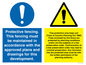 WV16724: Protective fencing / Tree Protection Area