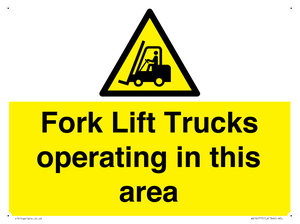 WV16777:  Fork Lift Trucks operating in this area