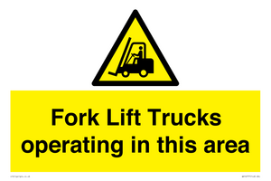 WV16777:  Fork Lift Trucks operating in this area