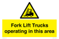 WV16777:  Fork Lift Trucks operating in this area