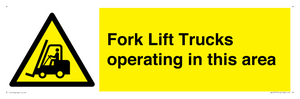 WV16777:  Fork Lift Trucks operating in this area