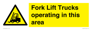 WV16777:  Fork Lift Trucks operating in this area