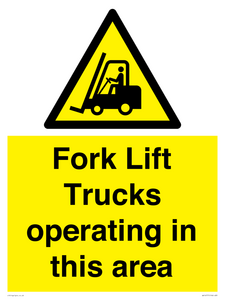 WV16777:  Fork Lift Trucks operating in this area