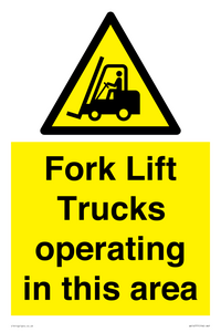 WV16777:  Fork Lift Trucks operating in this area