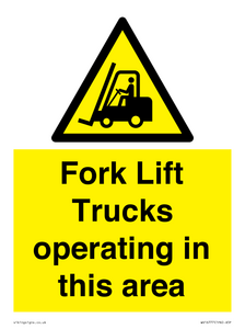 WV16777:  Fork Lift Trucks operating in this area