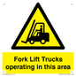 WV16777:  Fork Lift Trucks operating in this area