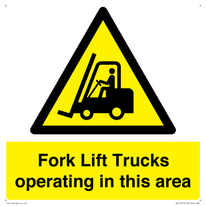 WV16777:  Fork Lift Trucks operating in this area