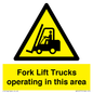 WV16777:  Fork Lift Trucks operating in this area