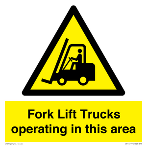 WV16777:  Fork Lift Trucks operating in this area