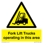 WV16777:  Fork Lift Trucks operating in this area