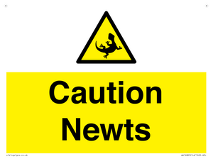 WV16885: Caution Newts