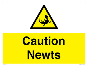WV16885: Caution Newts