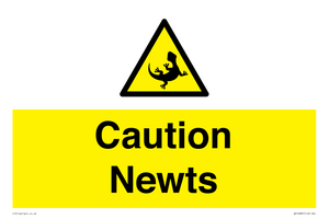 WV16885: Caution Newts