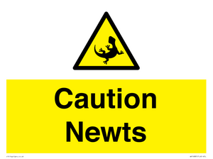 WV16885: Caution Newts