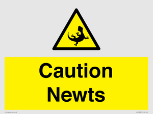 WV16885: Caution Newts