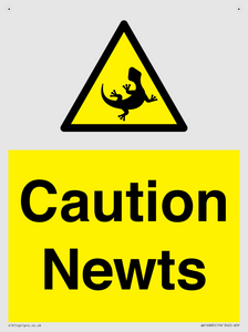 WV16885: Caution Newts