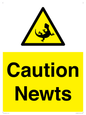 WV16885: Caution Newts
