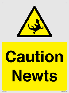 WV16885: Caution Newts