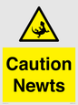 WV16885: Caution Newts