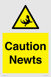 WV16885: Caution Newts