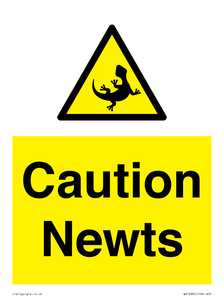 WV16885: Caution Newts