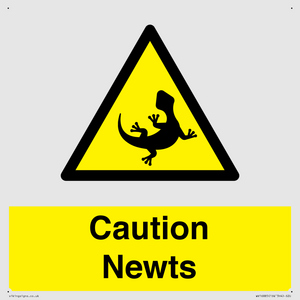 WV16885: Caution Newts