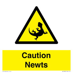 WV16885: Caution Newts