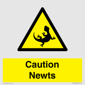 WV16885: Caution Newts