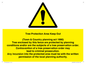 WV16891: Tree Protection Area Keep Out
