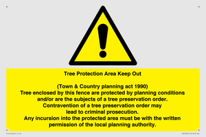WV16891: Tree Protection Area Keep Out