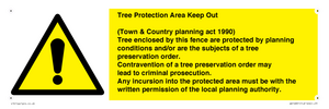 WV16891: Tree Protection Area Keep Out
