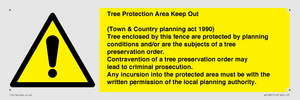 WV16891: Tree Protection Area Keep Out