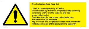 WV16891: Tree Protection Area Keep Out