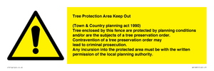 WV16891: Tree Protection Area Keep Out