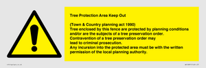 WV16891: Tree Protection Area Keep Out