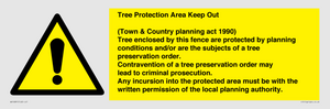 WV16891: Tree Protection Area Keep Out