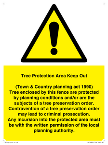 WV16891: Tree Protection Area Keep Out