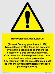WV16891: Tree Protection Area Keep Out