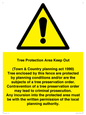 WV16891: Tree Protection Area Keep Out