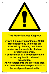 WV16891: Tree Protection Area Keep Out