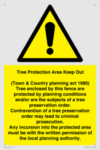 WV16891: Tree Protection Area Keep Out