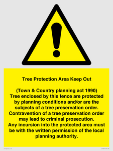 WV16891: Tree Protection Area Keep Out